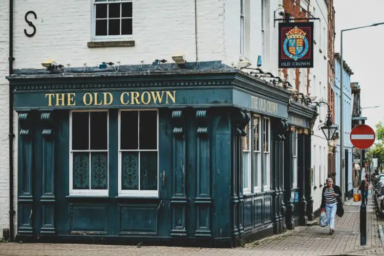 A traditional English pub